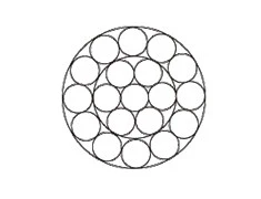 single-strand wire rope 1 X19