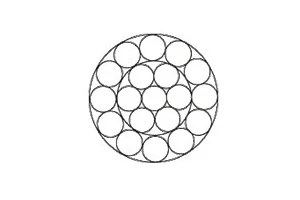 single-strand wire rope 1 X19