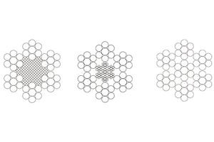 Round Strand Wire Rope：6x7-FC 6x7-WSC 6x7-IWRC